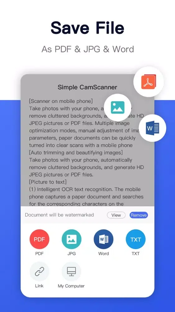 تصاویر SimpleCamScanner:PDFScanner