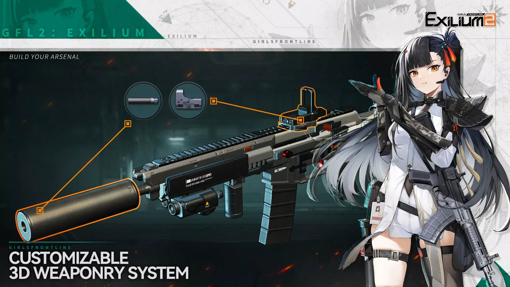 Screenshot di GIRLS' FRONTLINE 2: EXILIUM