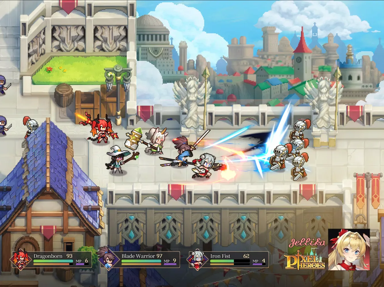 Capturas de pantalla de Pixel Heroes