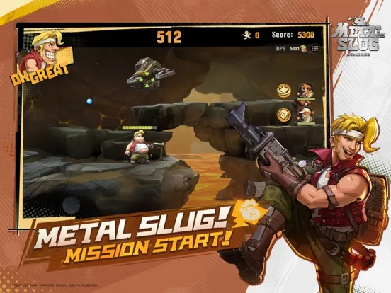 Capturas de tela do Metal Slug: Awakening-Season1 iPad 
