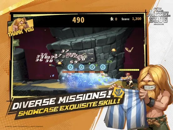 Capturas de tela do Metal Slug: Awakening-Season1 iPad 