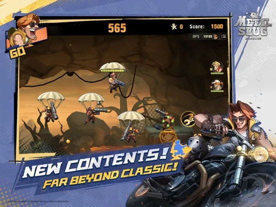 Capturas de tela do Metal Slug: Awakening-Season1 iPad 