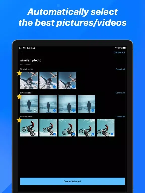 تصاویر Album Master - Delete Photo iPad 