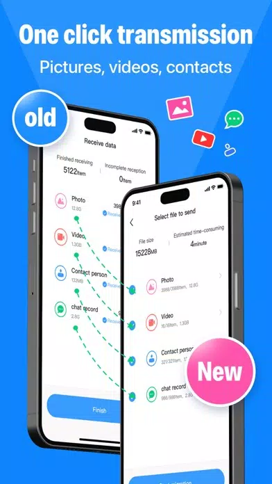 Data Transfer - Phone Clone 스크린샷