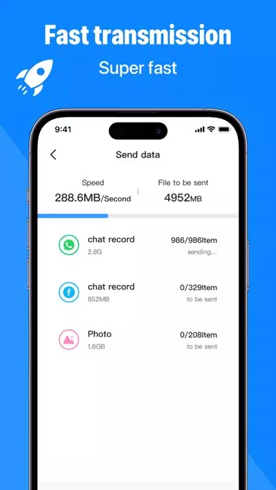 Data Transfer - Phone Clone 스크린샷