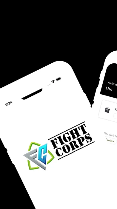 Fight Corps Fitness App Screenshots