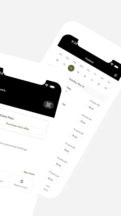 Fight Corps Fitness App Screenshots