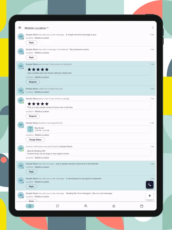 Tangkapan layar GROW by Hapana iPad 
