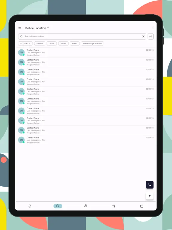Tangkapan layar GROW by Hapana iPad 