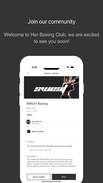 Скриншоты Her Boxing Club
