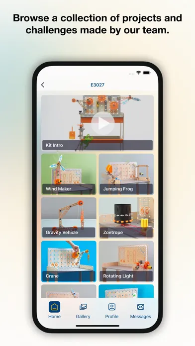 Tangkapan skrin Hape Junior Inventor