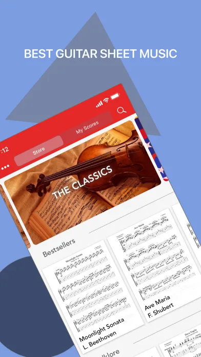 Capturas de pantalla de Scorz: Guitar Sheet Music