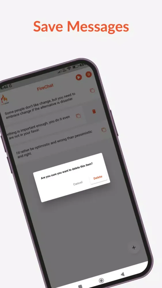 Fire Chat Screenshots