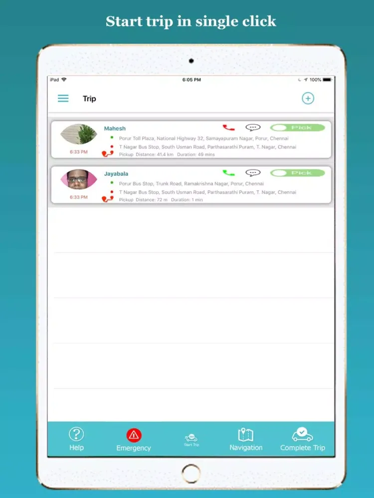Hapi Rides-Your Ride Share App iPad  سکرین شاٹس