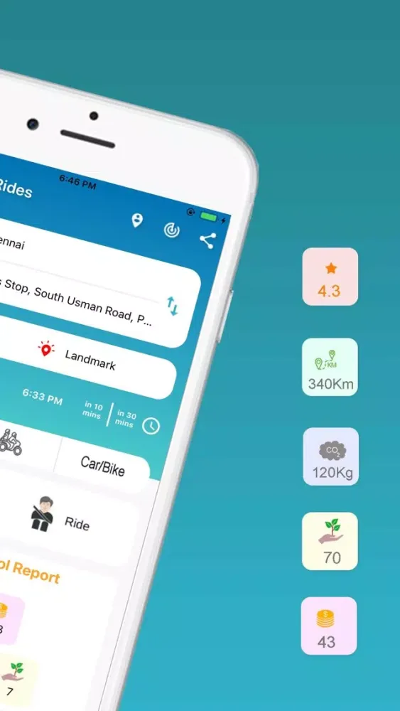 Hapi Rides-Your Ride Share App سکرین شاٹس