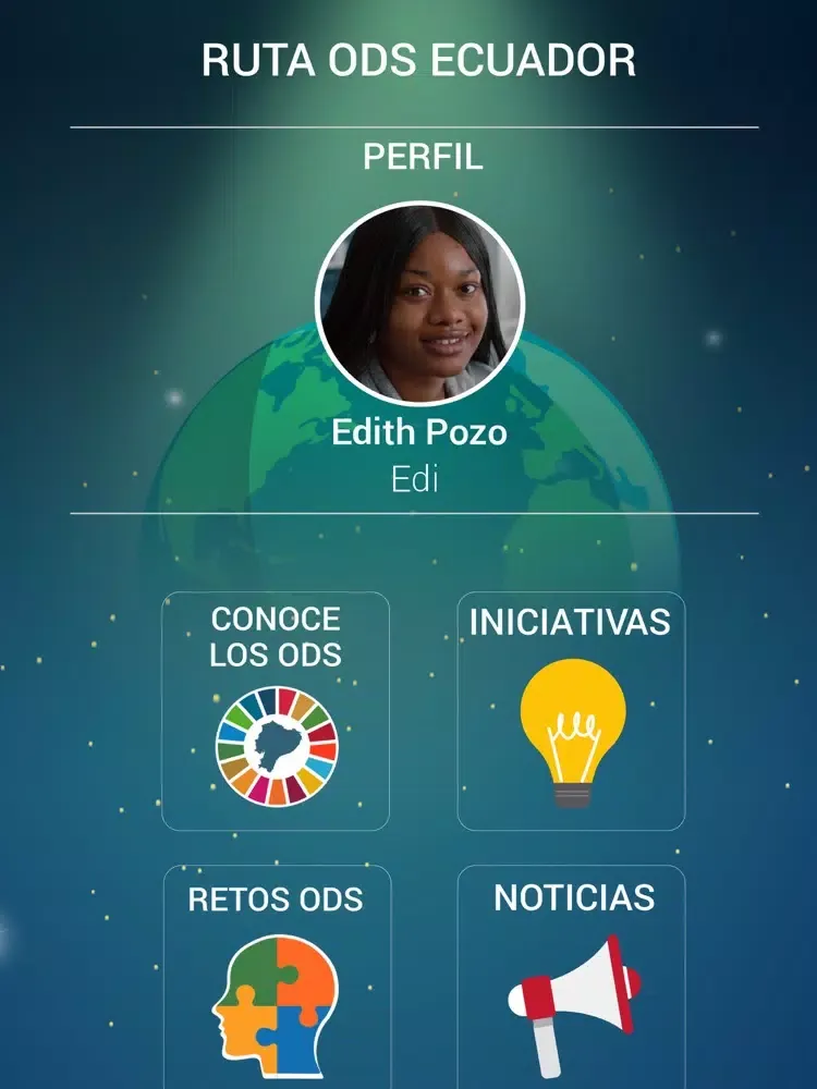 Ảnh chụp màn hình của Ruta ODS Ecuador iPad 