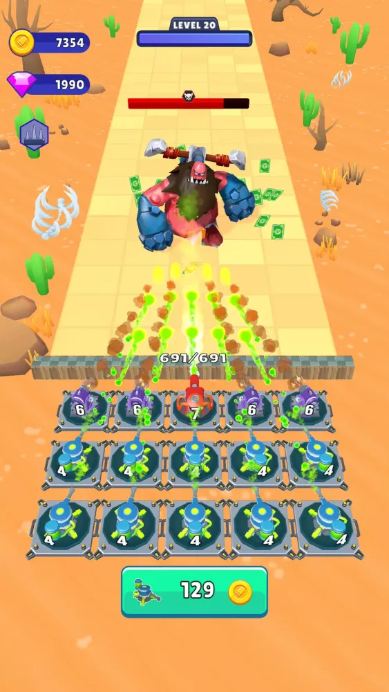 Merge Gun: Tower Defense Screenshots