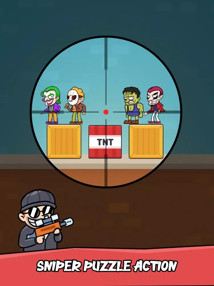 Crazy Sniper iPad  سکرین شاٹس