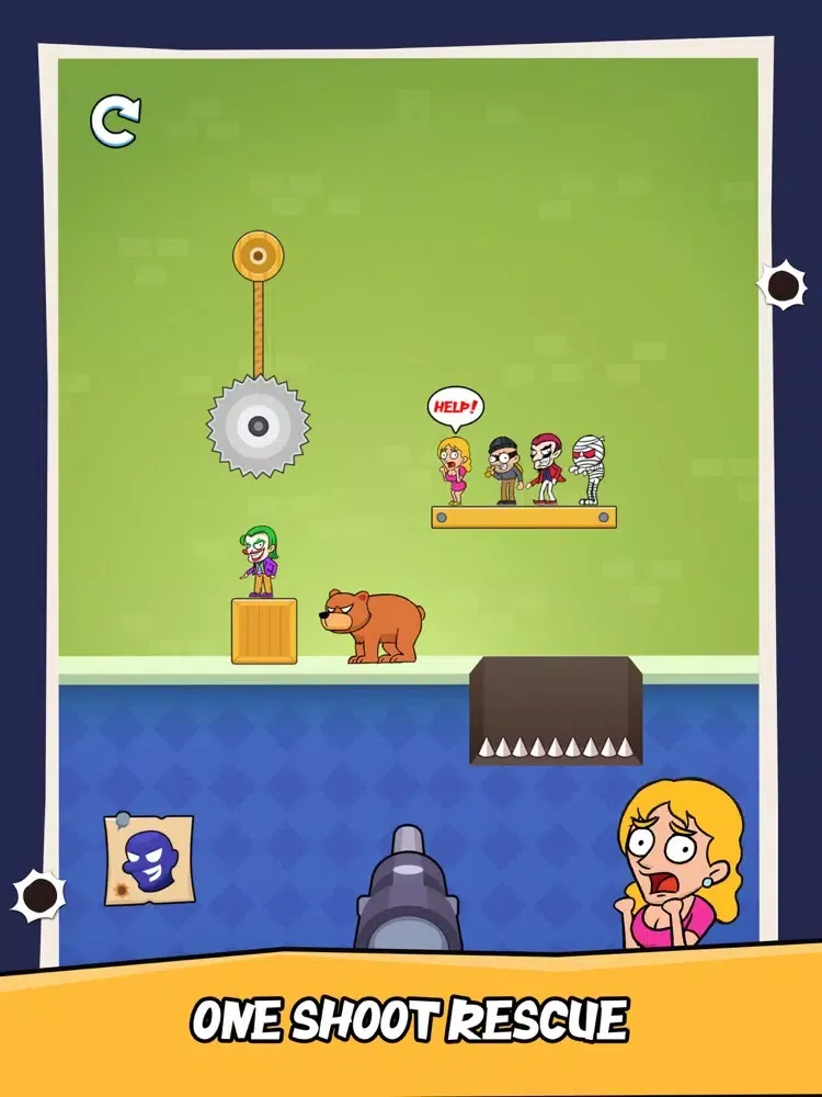 Crazy Sniper iPad  سکرین شاٹس
