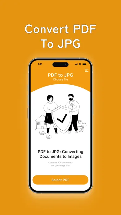 ภาพหน้าจอของ PDF2JPG - Convert PDF 2 JPG