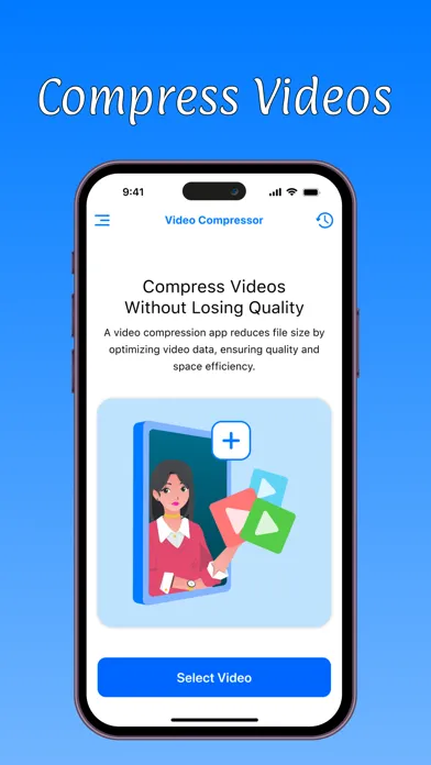 Video compress - VideoSqueeze স্ক্রিনশট