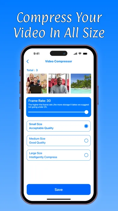 Video compress - VideoSqueeze স্ক্রিনশট