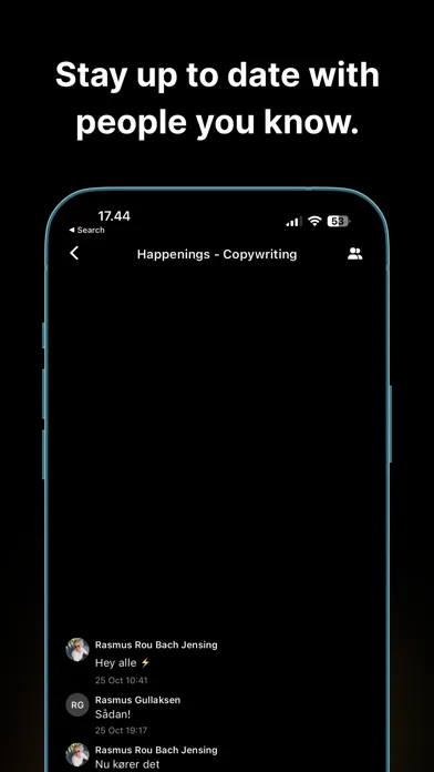 ภาพหน้าจอของ Happenings