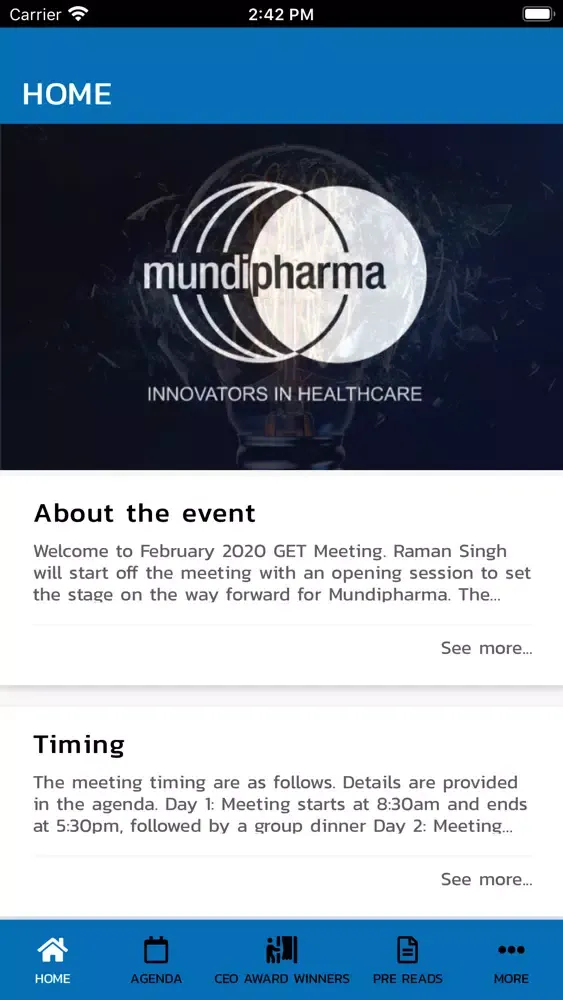 Mundipharma GET LT 2020 스크린샷