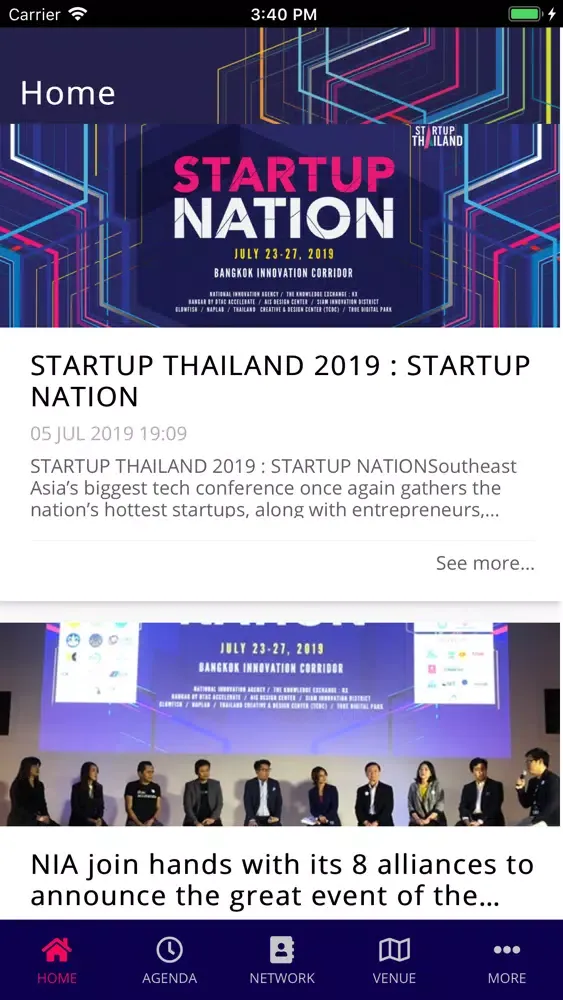 Startup Thailand 2019 سکرین شاٹس