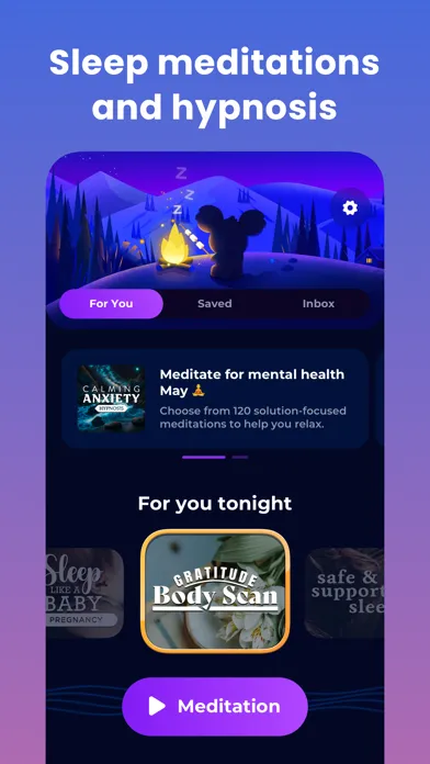 Sleepiest: Sleep Meditations Ekran Görüntüleri