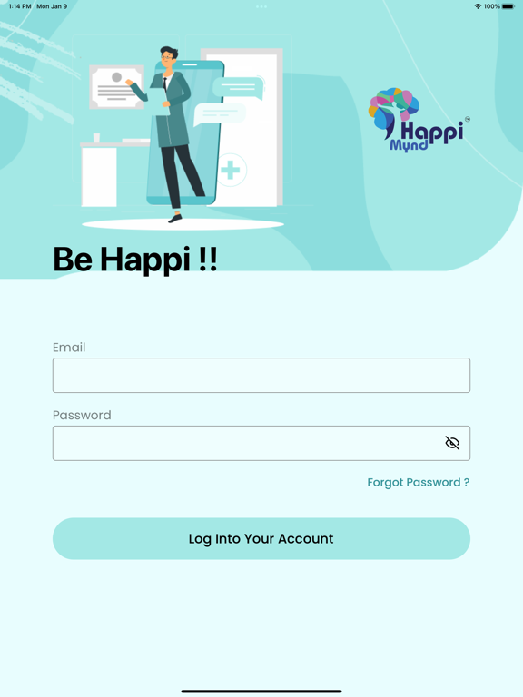 ภาพหน้าจอของ HappiMynd-Expert Management iPad 