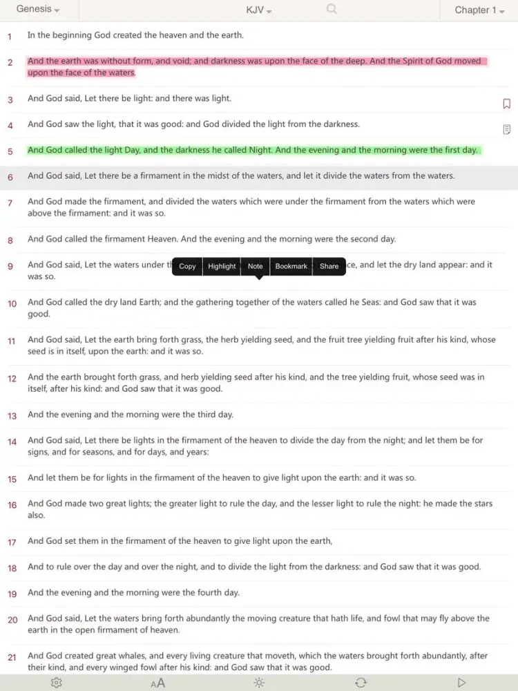 KJV Bible (Audio Bible & Study Bible) iPad  Ekran Görüntüleri