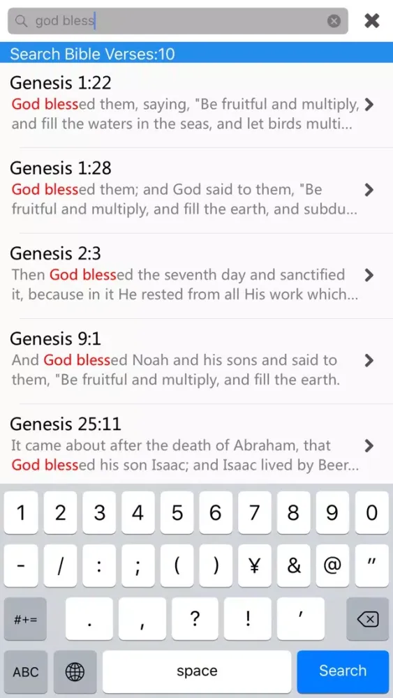 NASV Bible(Holy Bible NASV+Chinese Union Version) Ekran Görüntüleri