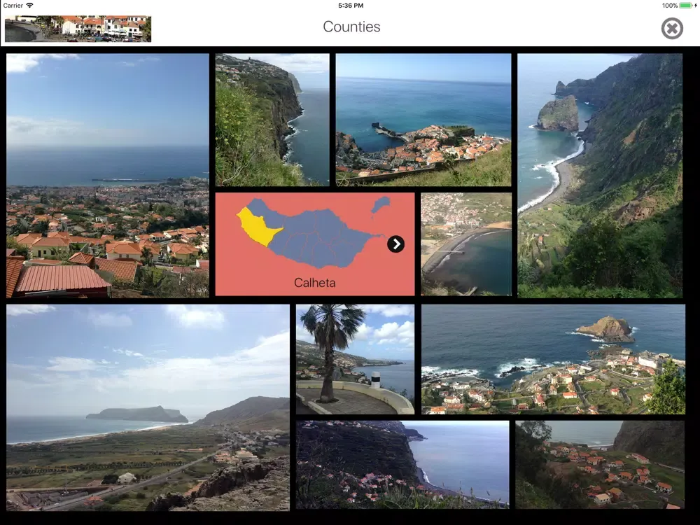 Скриншоты Madeira Island iPad 