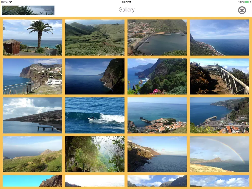 Скриншоты Madeira Island iPad 