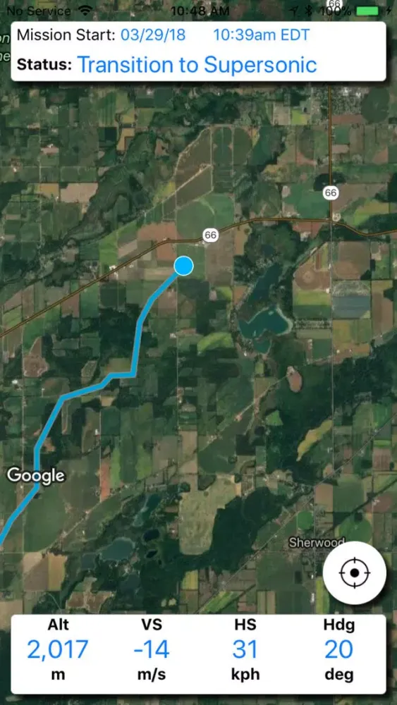 HAPP Mission Control Screenshots