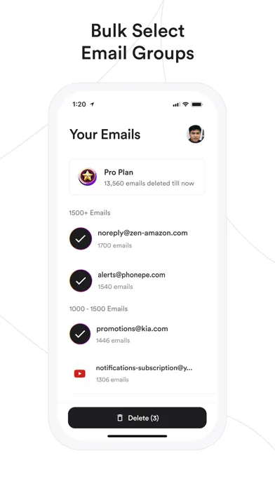Screenshot di Happy Inbox - Gmail Cleaner