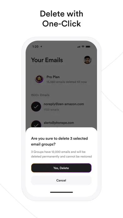 Screenshot di Happy Inbox - Gmail Cleaner