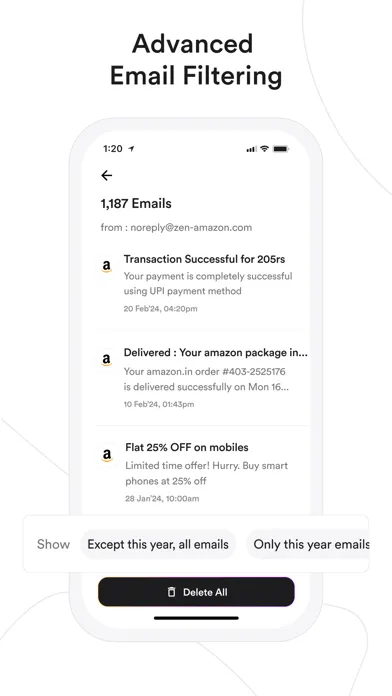 Screenshot di Happy Inbox - Gmail Cleaner