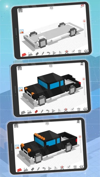 ภาพหน้าจอของ Blocks Builder - 3D & AR App