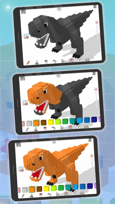 ภาพหน้าจอของ Blocks Builder - 3D & AR App