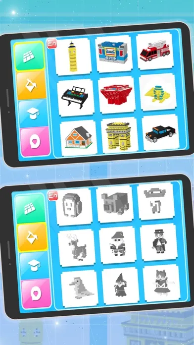 ภาพหน้าจอของ Blocks Builder - 3D & AR App