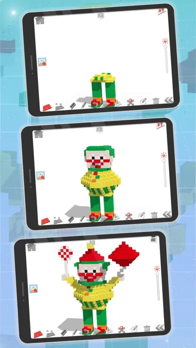 ภาพหน้าจอของ Blocks Builder - 3D & AR App