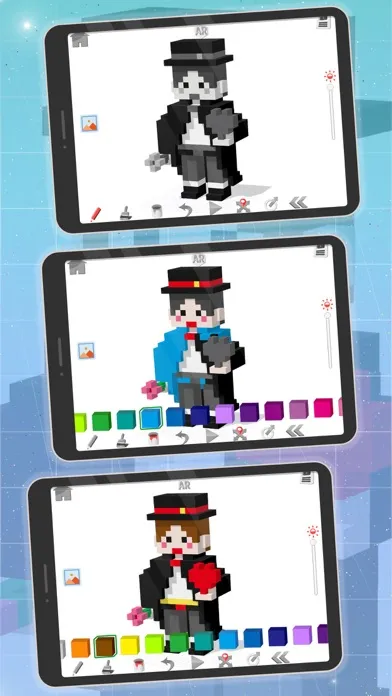 ภาพหน้าจอของ Blocks Builder - 3D & AR App