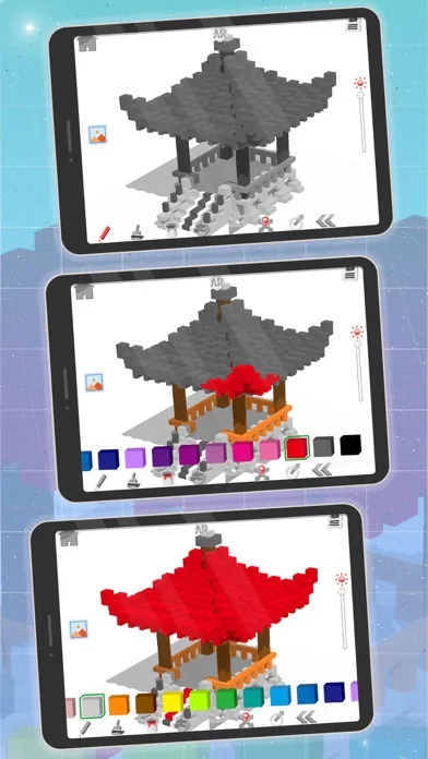 ภาพหน้าจอของ Blocks Builder - 3D & AR App