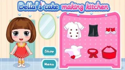 Zrzuty ekranu Bella's cake making kitchen