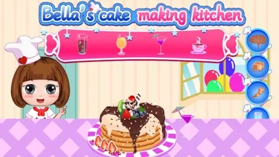 Zrzuty ekranu Bella's cake making kitchen