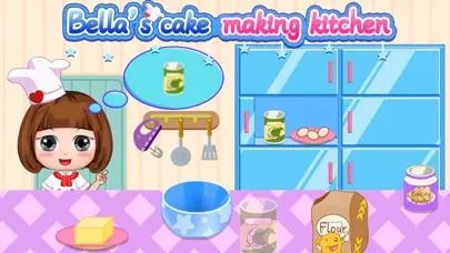 Zrzuty ekranu Bella's cake making kitchen
