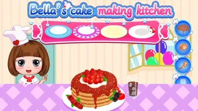 Zrzuty ekranu Bella's cake making kitchen