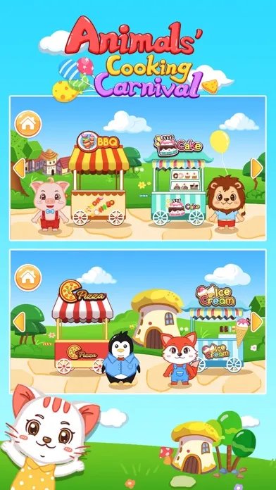 Animals Cooking Carnival应用截图